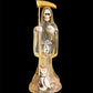 Santa Muerte Transparent & Clear Statue + Peace + Cleansing + Baptized + Blessed + Fixed + Made in Mexico