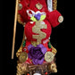 Santa Muerte Roja Statue + Love + Money + Passion + Baptized + Fixed + Made in Mexico