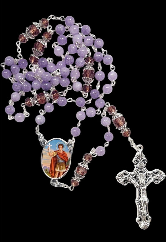 Papa Gede Limbo Blessed Rosary + Amethyst + San Expedito + Fast Luck + Money + Guede Nibo
