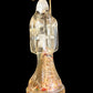 Santa Muerte Transparent & Clear Statue + Peace + Cleansing + Baptized + Blessed + Fixed + Made in Mexico