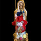Santa Muerte Blanca Statue + Fixed + Baptized on Feast Day + Protection + Healing + Peace