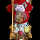 Santa Muerte Blanca Statue + Fixed + Baptized on Feast Day + Protection + Healing + Peace