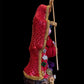 Santa Muerte Roja Statue + Love + Money + Passion + Baptized + Fixed + Made in Mexico