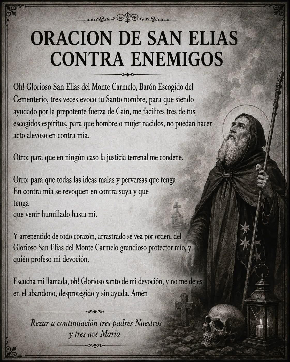 Baron del Cementerio Herbs + Money + Healing + Cleansing + Reversing + San Elias + Saint Elijah + Blessed