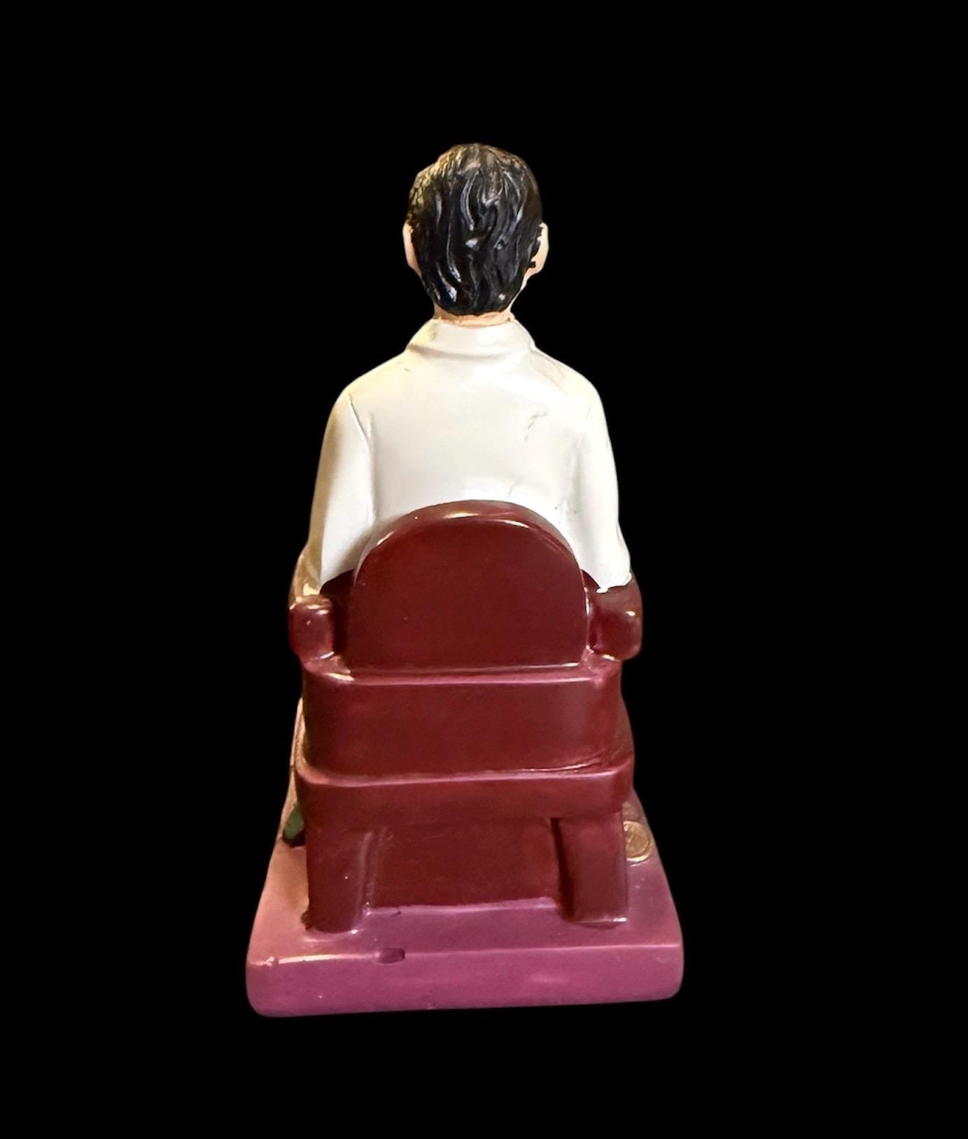 Jesus Malverde Seated Statue + Blessed