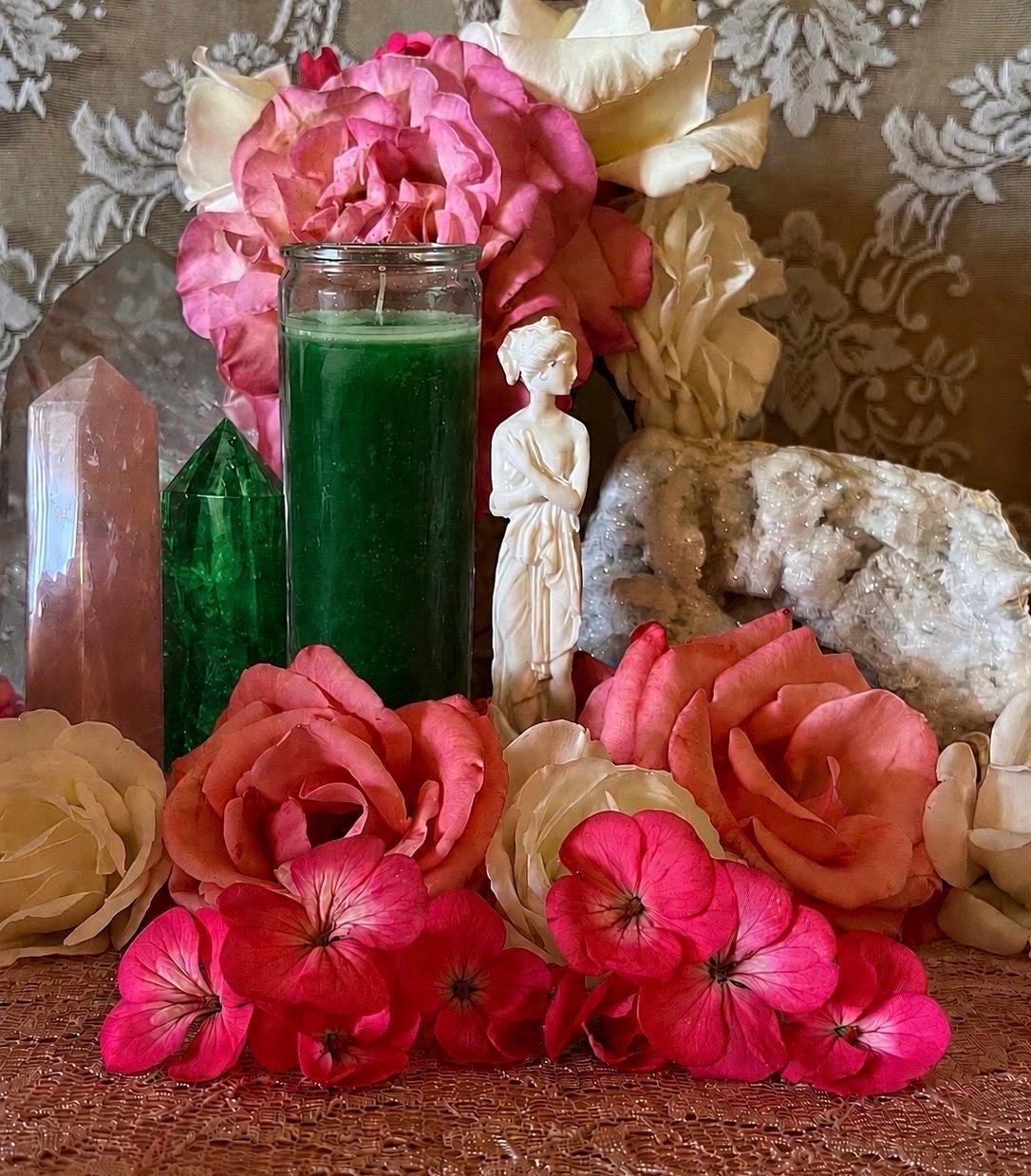 Venus Fixed Candle + Love + Glamor + Luxury + Beauty + Lust + Prosperity + Marriage + Art + Reconciliation + Creativity