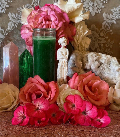 Venus Fixed Candle + Love + Glamor + Luxury + Beauty + Lust + Prosperity + Marriage + Art + Reconciliation + Creativity