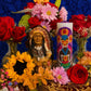Indio Protection Hand-Carved Candle + Abundance + Blessings + Indian Spirit Guide + Indigenous + Native American