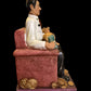Jesus Malverde Seated Statue + Blessed