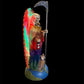 Santa Muerte Siete Colores Statue + 12” + Lights Up + Blessed