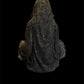 Santa Muerte Statue Looking into Geode + 8” + Lights Up + Blessed