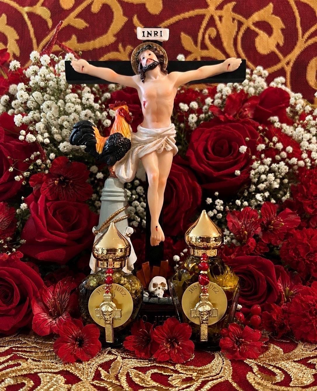Justo Juez Oil + Just Judge + Justice + Protection + Victory Over Enemies + Court Cases + Get Out of Jail