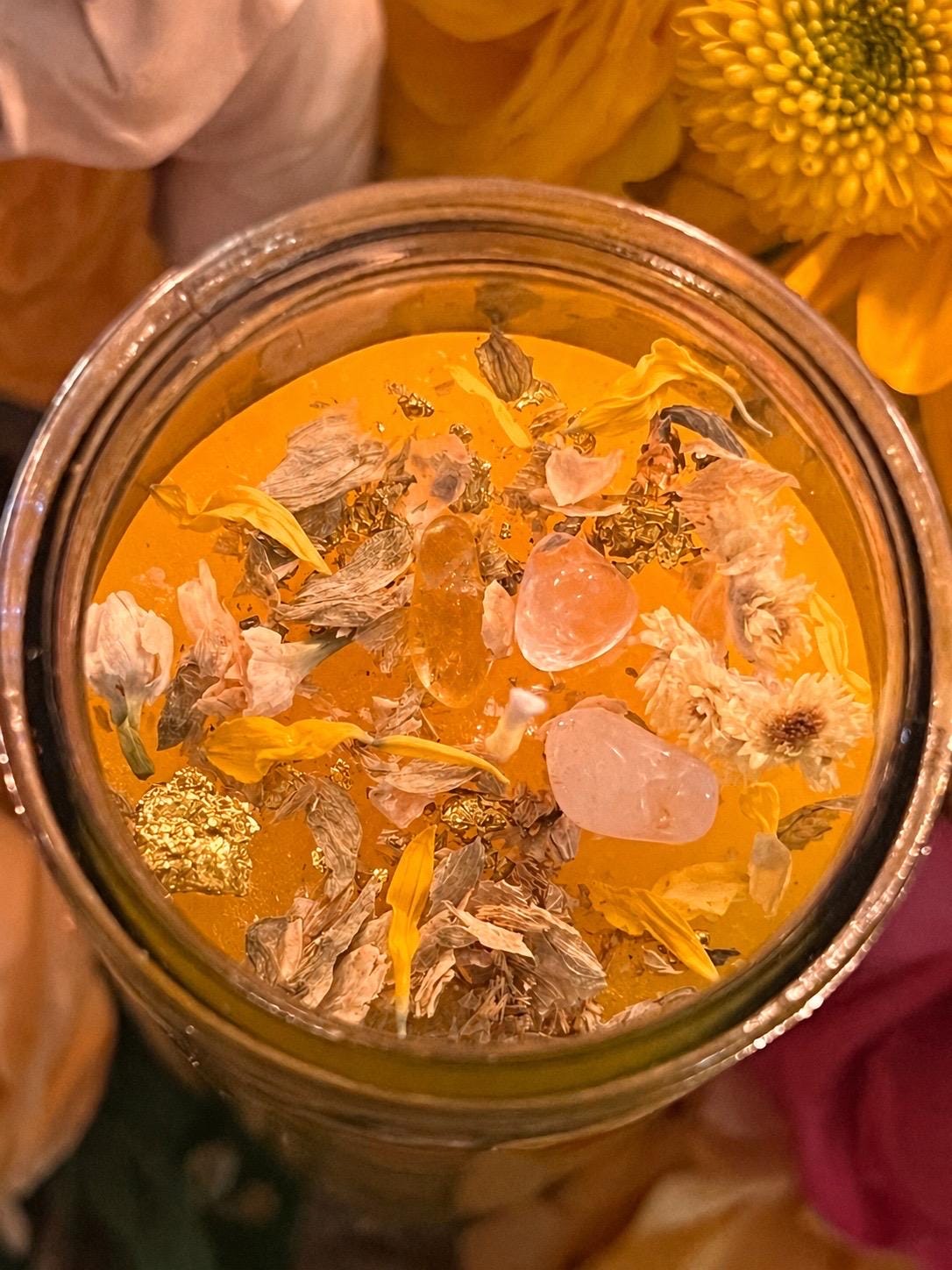 Anaisa Pye Fixed Vigil Candle + Love + Joy + Luxury + Passion + Success + Sex Work + 24K Gold Leaf + Blessed