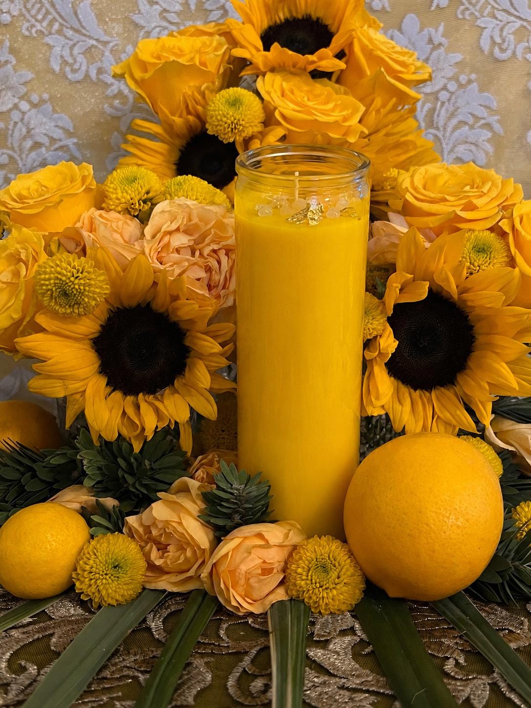 Sun Candle + Success + Wealth + Victory + Royalty + Fame + Health + Fatherhood