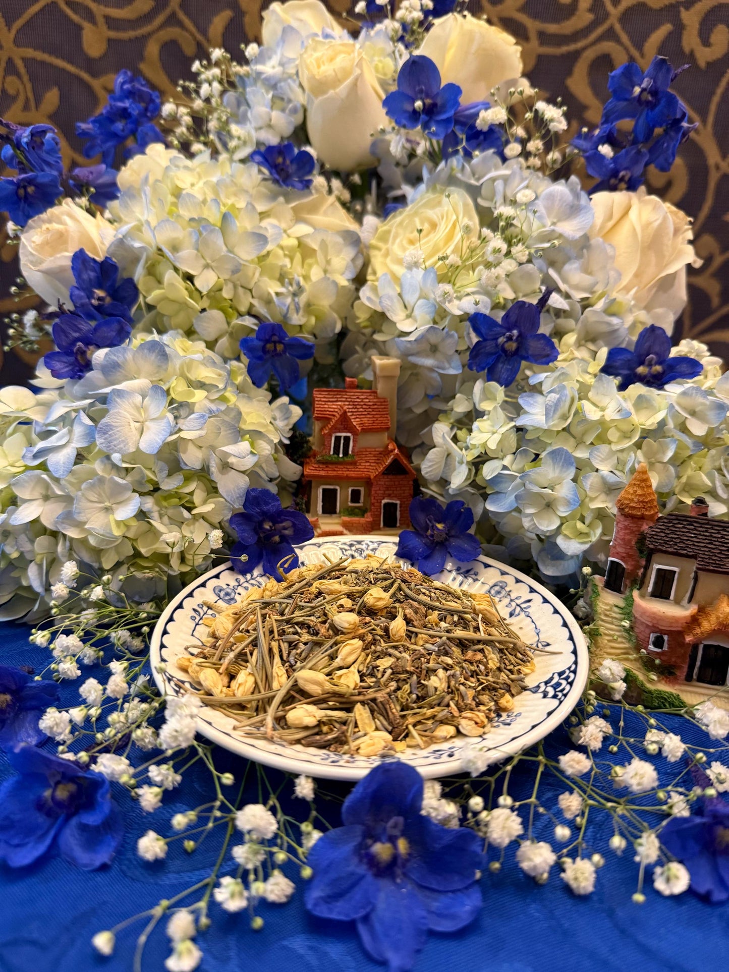 Home Blessings Herbs + Abundant House + Stability + Happiness + Prosperity + Blessed + Lucky + Security