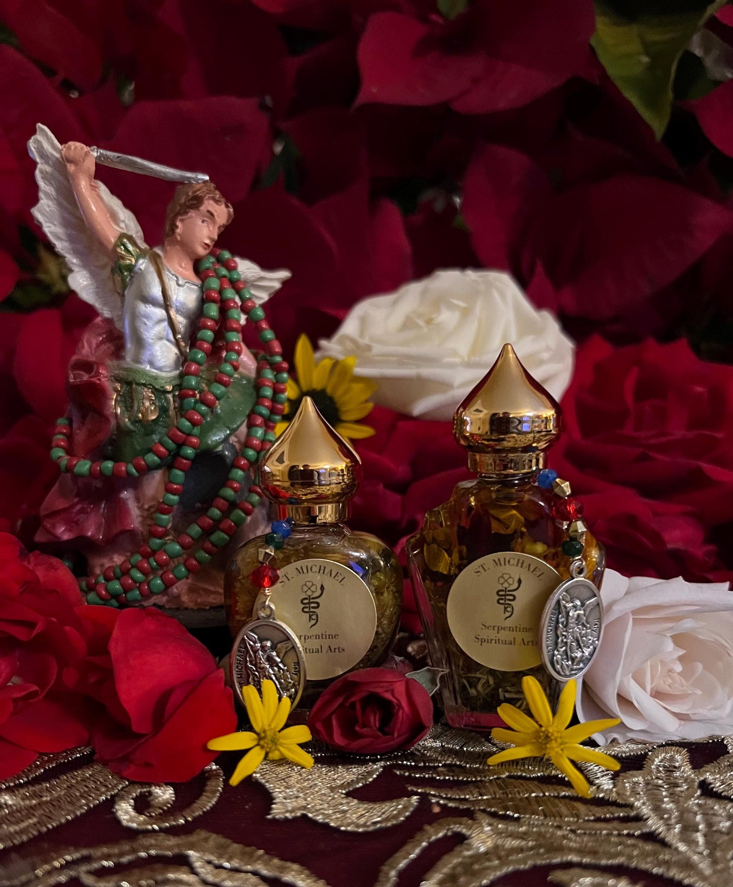 Saint Michael Protection & Justice Oil + Archangel Michael