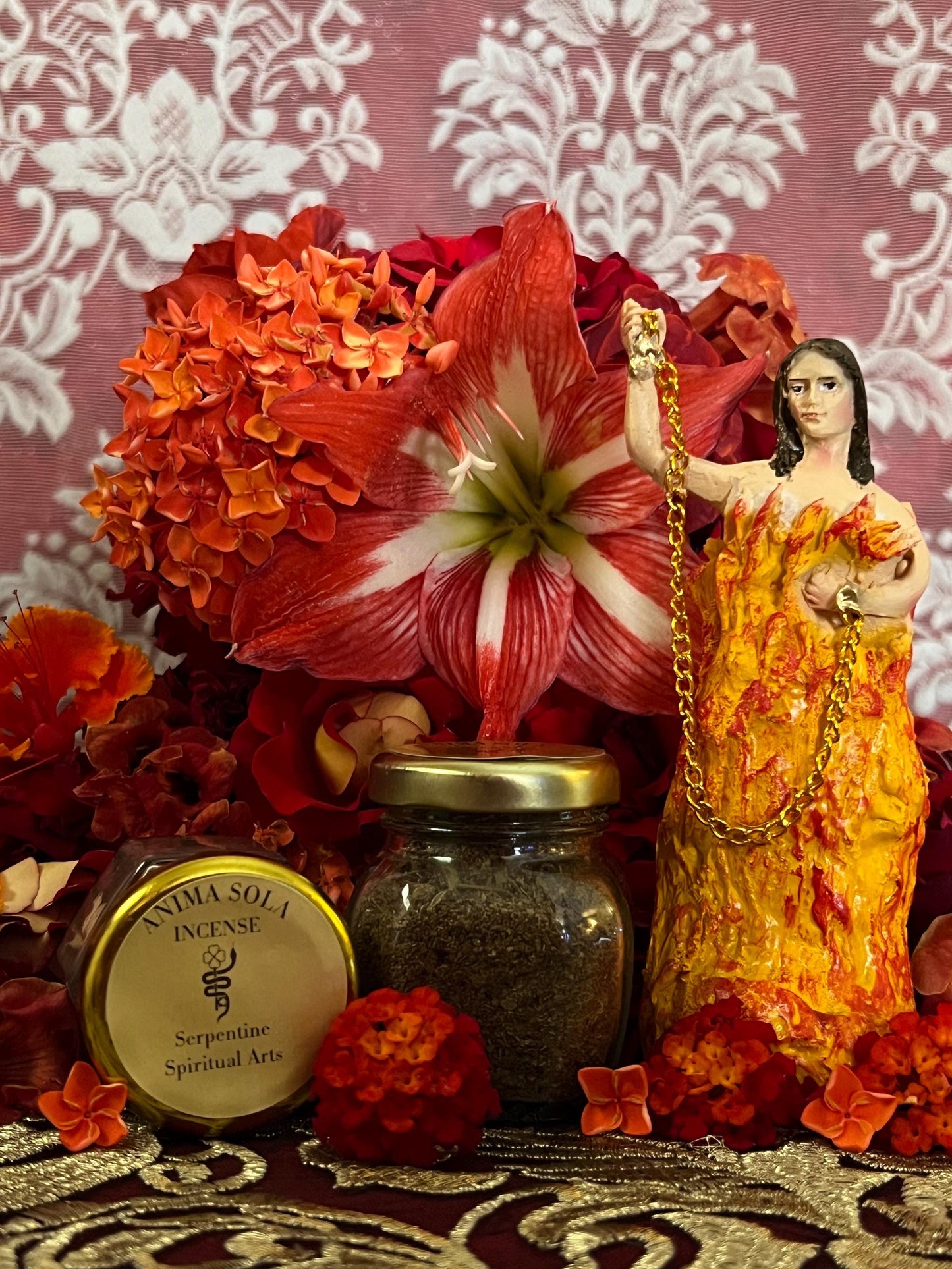 Anima Sola Incense + Bring Back Lover + Blessings + Domination + Money + Luck + Protection from Enemies and Evil + Blessed + Love Spell