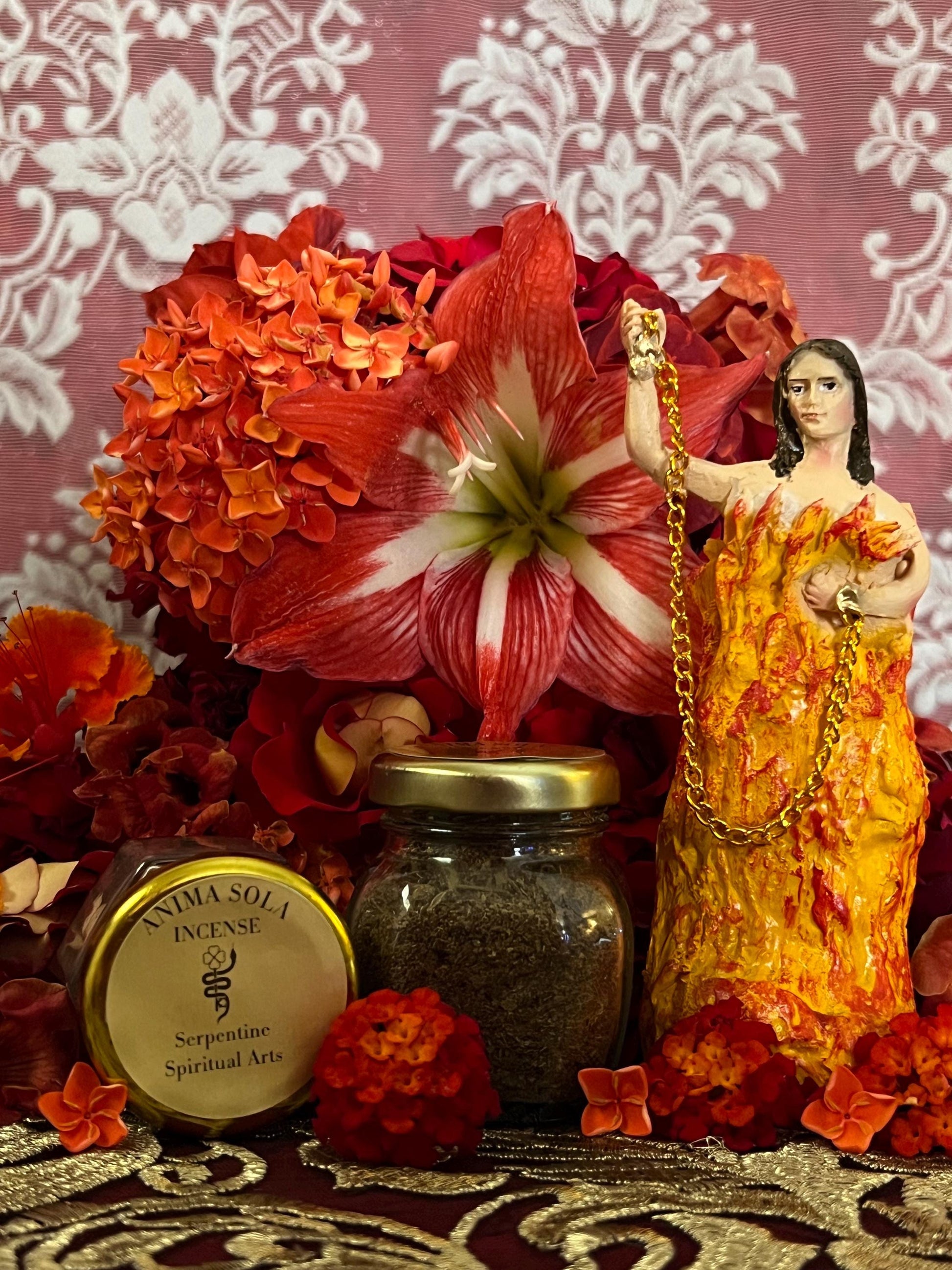 Anima Sola Incense + Bring Back Lover + Blessings + Domination + Money + Luck + Protection from Enemies and Evil + Blessed + Love Spell