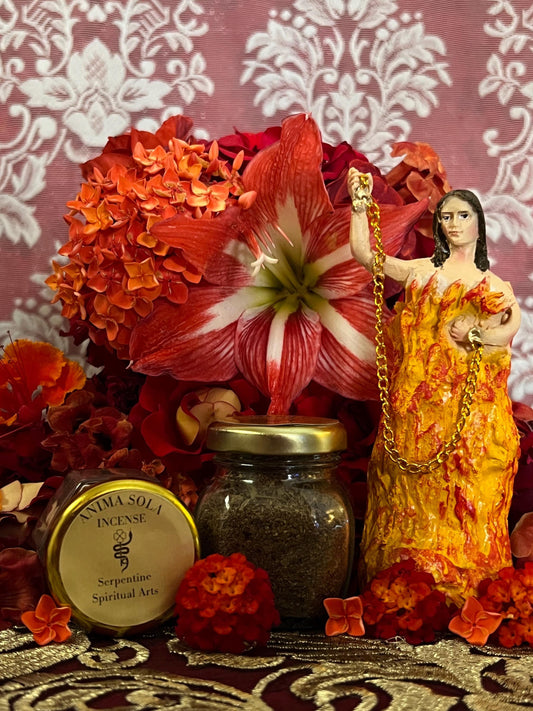 Anima Sola Incense + Bring Back Lover + Blessings + Domination + Money + Luck + Protection from Enemies and Evil + Blessed + Love Spell