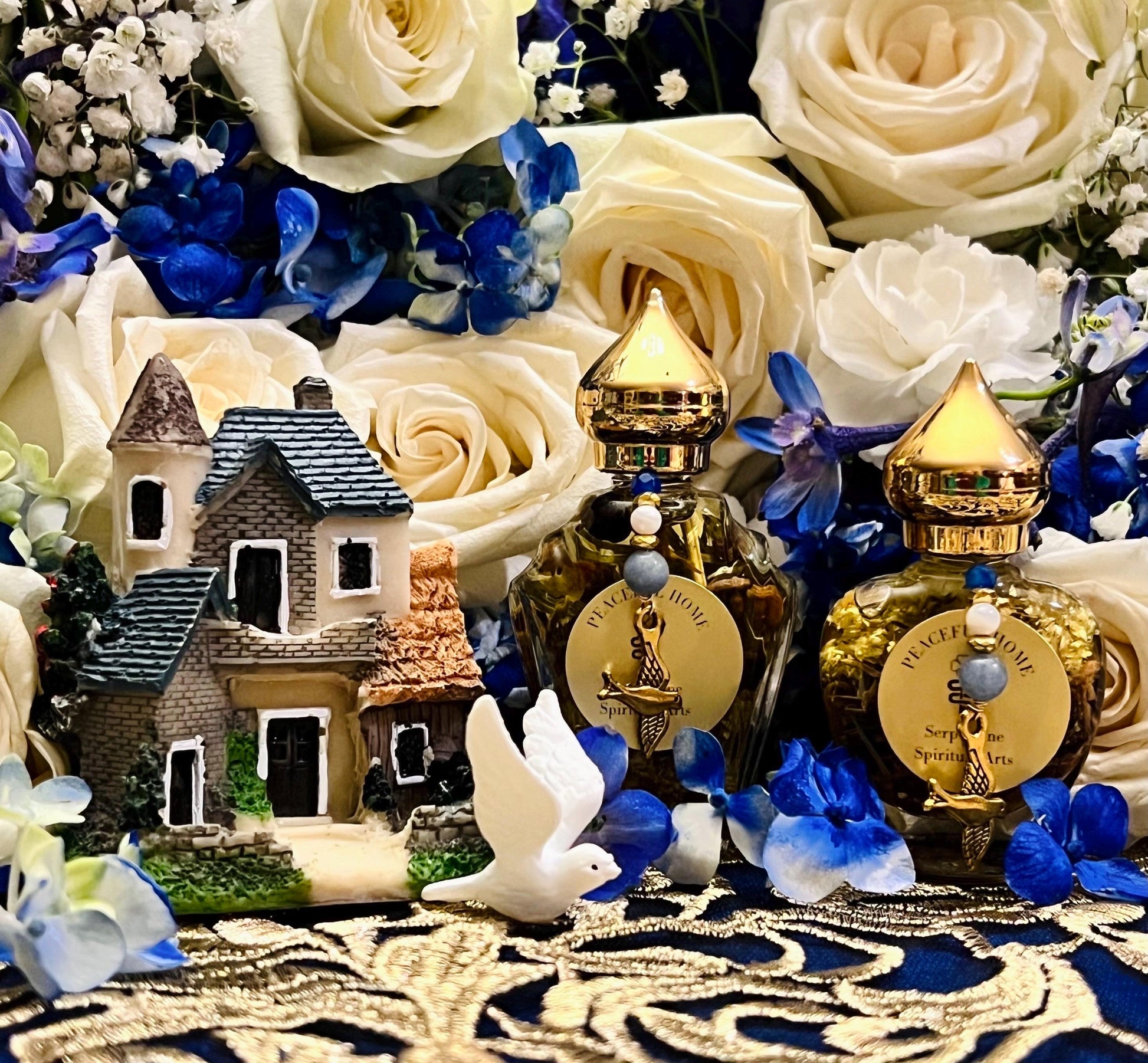 Peaceful Home Oil + Tranquil House + Calm + Harmony + Bliss + Domestic Serenity + Blessed