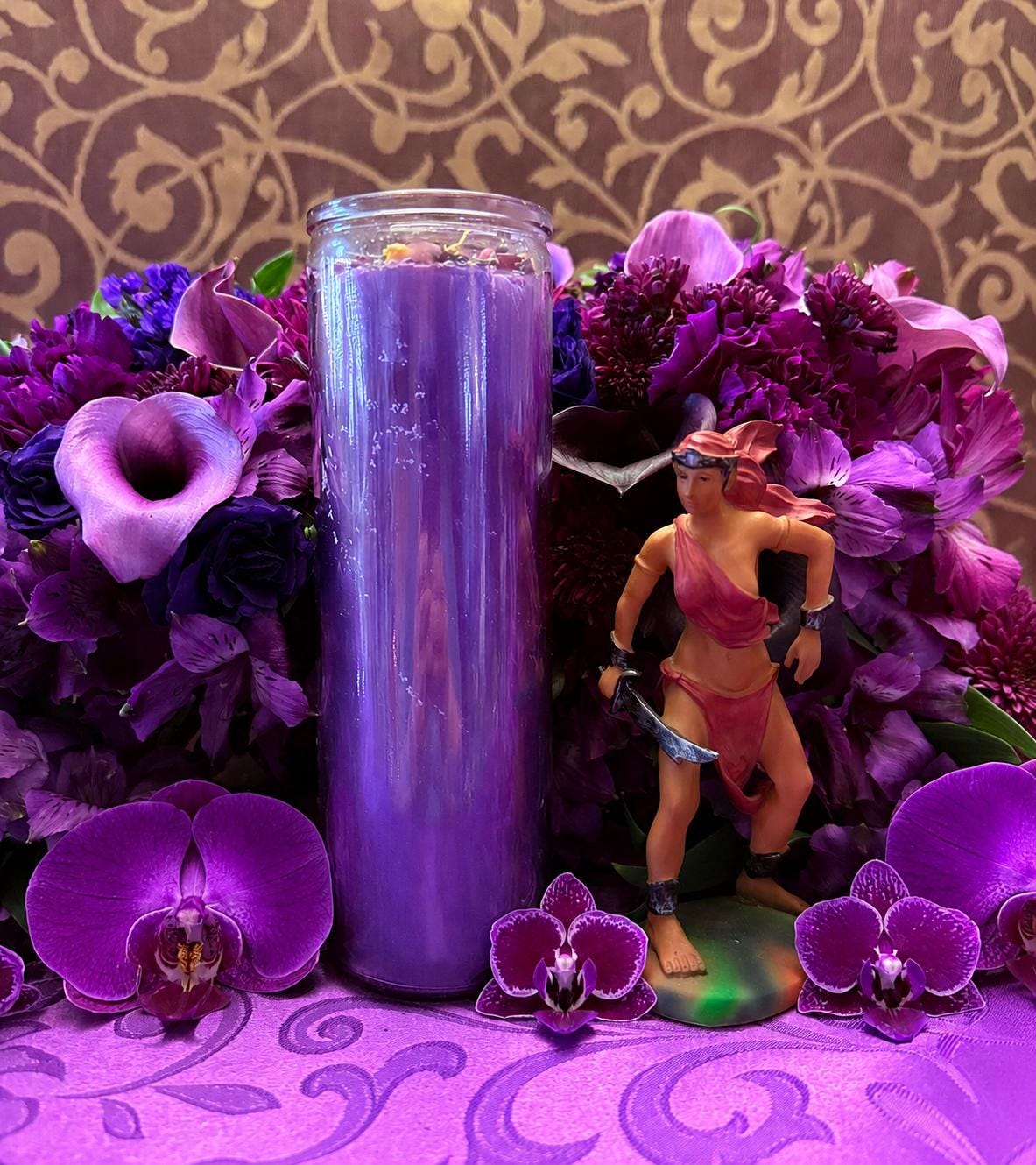 Oya Vigil Candle + Sweep Away Negativity + Transformation