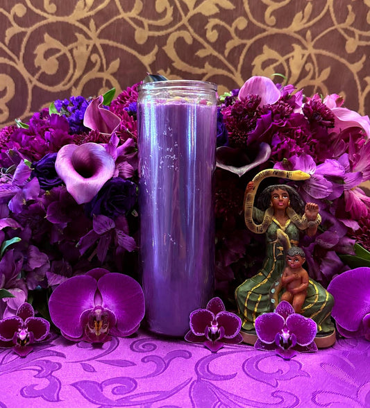 Filomena Lubana Fixed Candle + Domination + Santa Marta la Dominadora + Marta la Culebra + Saint Martha the Dominator + Dominatrix
