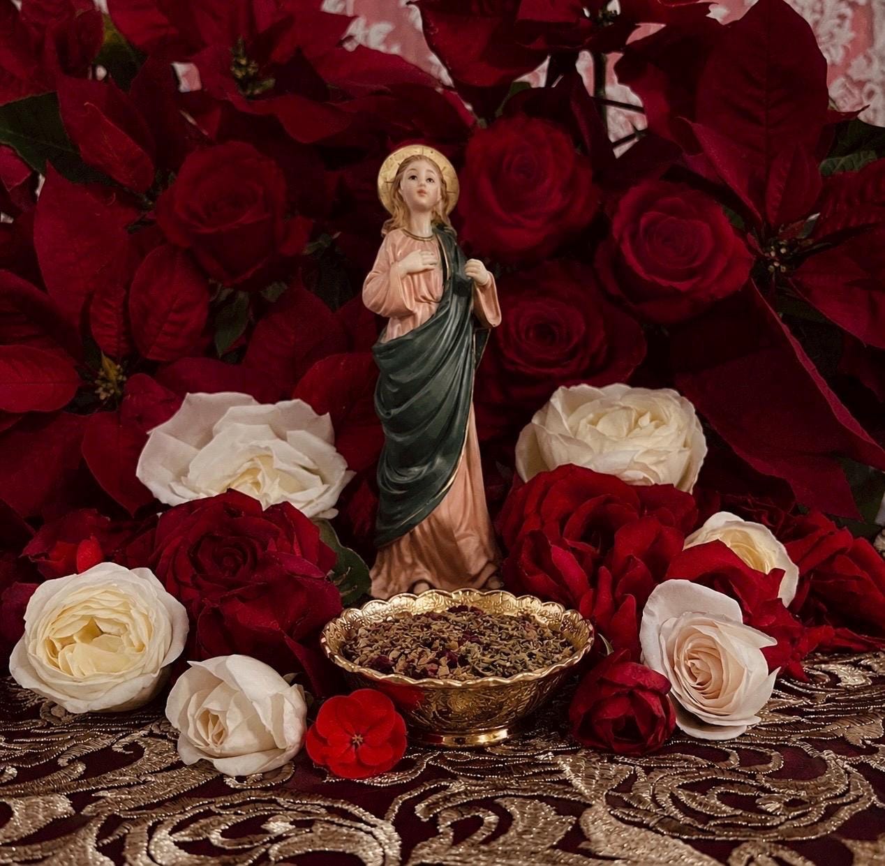 Saint Martha Herbs + Domination + Victory Over Enemies + Bring Back Lover + Santa Marta