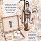 Santa Muerte Blanca Carga + Healing + Protection + Peace + Remove Negativity + Fixed Statue + Santisima Muerte