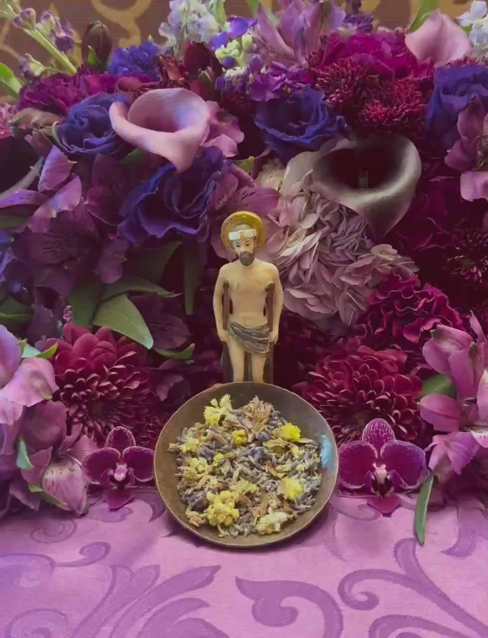 Saint Lazarus Herbs + Healing + Blessed + San Lazaro