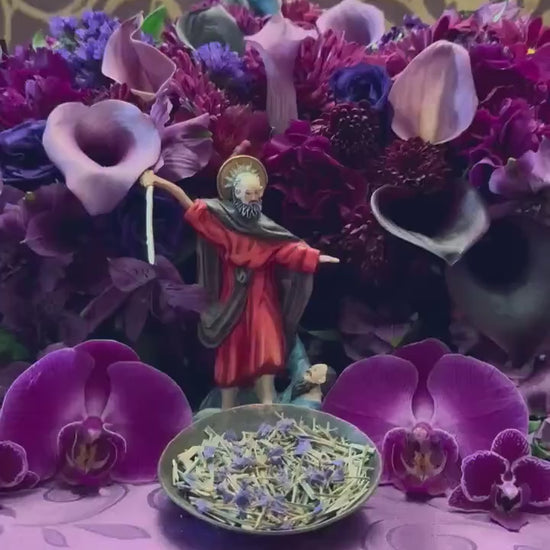 Baron del Cementerio Herbs + Money + Healing + Cleansing + Reversing + San Elias + Saint Elijah + Blessed