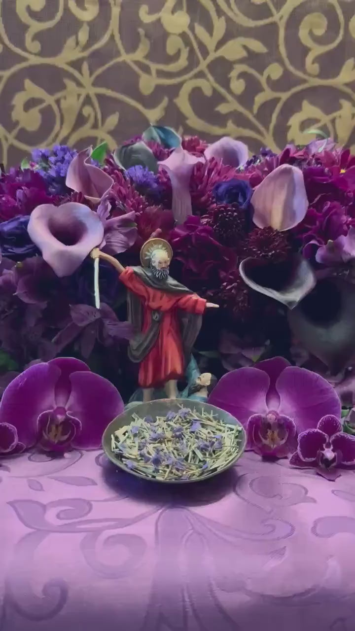 Baron del Cementerio Herbs + Money + Healing + Cleansing + Reversing + San Elias + Saint Elijah + Blessed