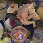 Ogou Balendyo Fixed Vigil Candle + Protection + Healing + Discipline + Masculinity + Law Keep Away + Diplomacy + 24K Gold Leaf + Blessed