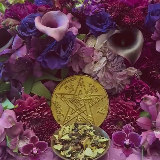 Tetragrammaton Herbs + Protection + Spirit Comunication + Ceremonial Magick + Sorcery + Pentagram of Solomon