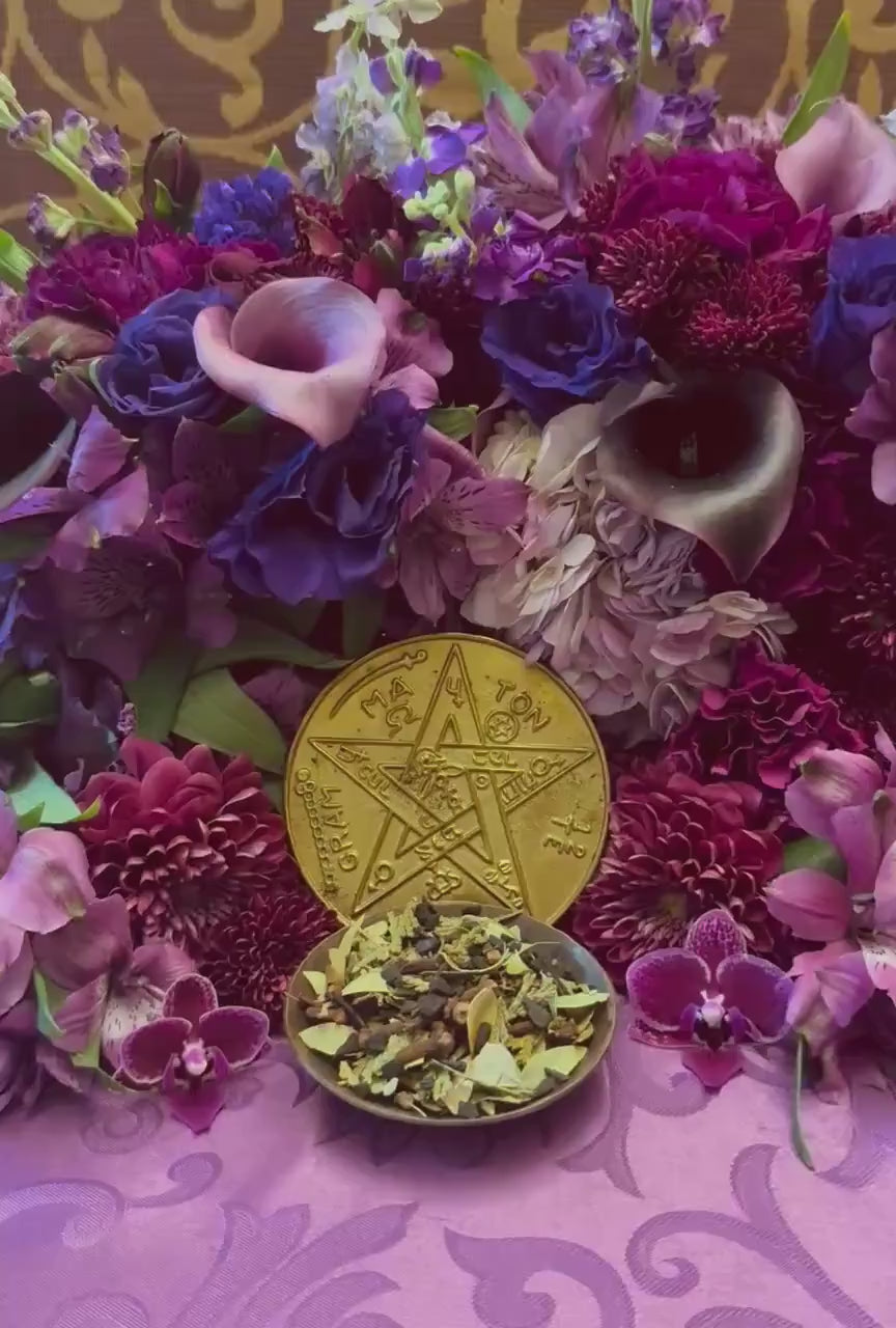 Tetragrammaton Herbs + Protection + Spirit Comunication + Ceremonial Magick + Sorcery + Pentagram of Solomon