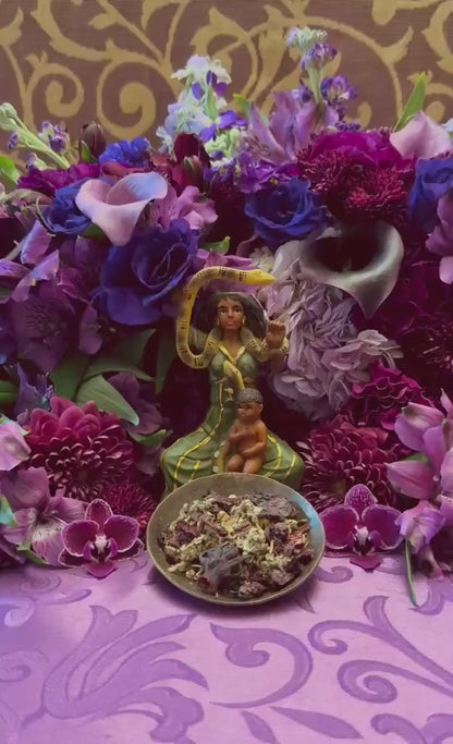 Filomena Lubana Herbs + Domination + Santa Marta la Dominadora + Marta la Culebra + Saint Martha the Dominator + Dominatrix + Blessed