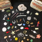 Vintage Hershey's Bone, Shell, and Trinket Divination Collection (59 Pieces)