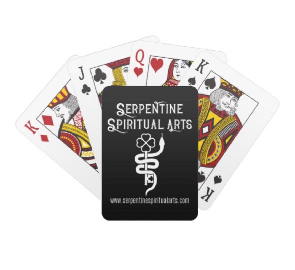 Serpentine Spiritual Arts Playing Cards for Divination and Magic