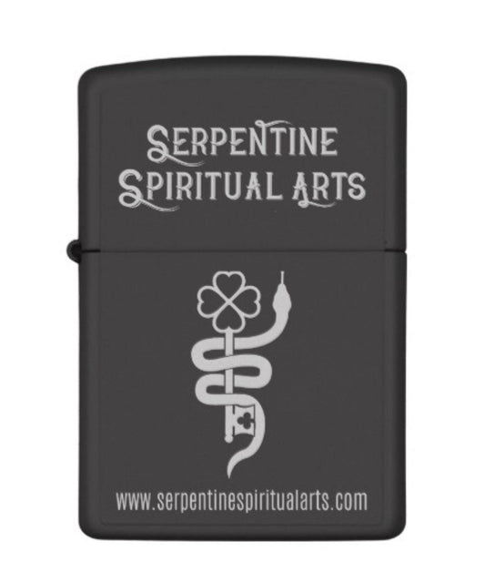 Serpentine Spiritual Arts Zippo Lighter