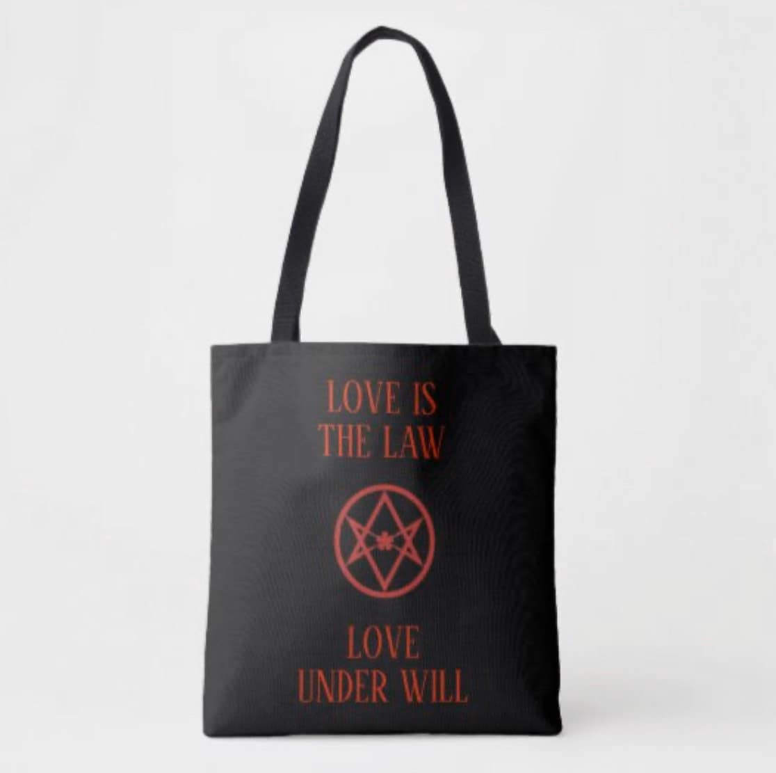 Unicursal Hexagram Tote Bag 93 93/93