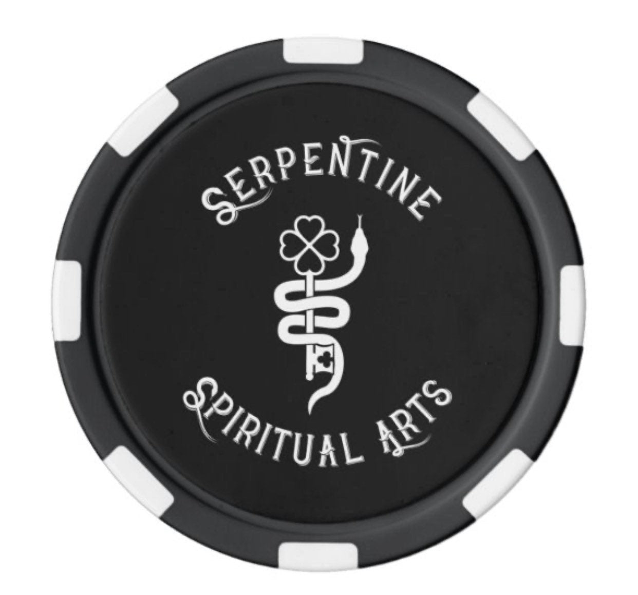 SSA Poker Chip for Divination, Bone Sets, and Luck