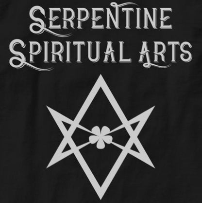 Camiseta SSA com hexagrama unicursal