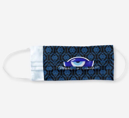 Evil Eye Face Mask with Insert