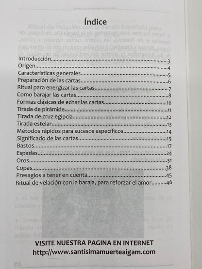 ¡El arte de interpretar las cartas! ¡Aprende a leer la baraja española! *NUEVO LIBRO* ¡Incluye baraja española!