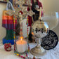 Santa Muerte Siete Colores Statue Rosary de Hilo + Handcrafted + Rosario