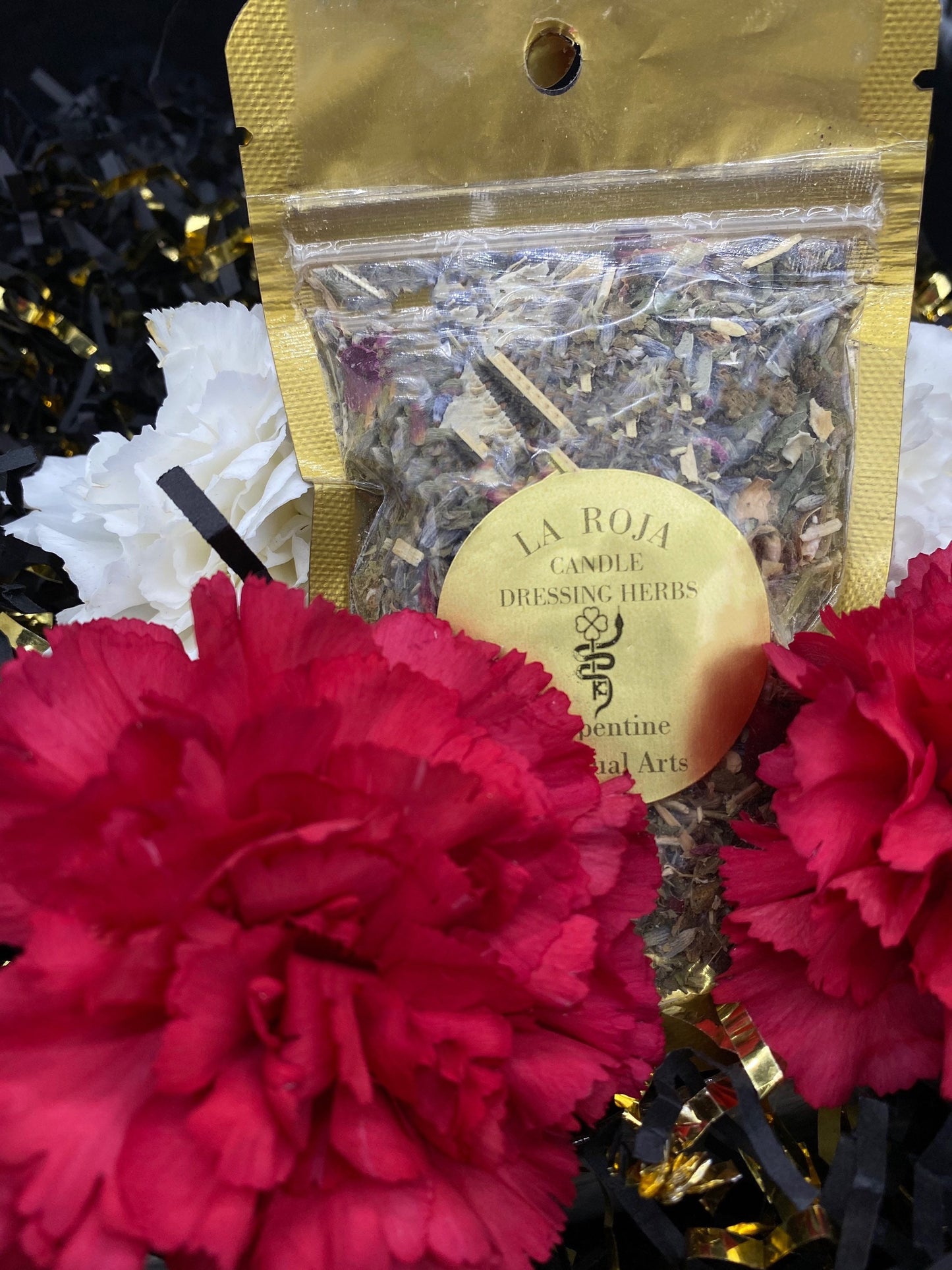 Santa Muerte Roja Ritual Set + Love + Money + Justice