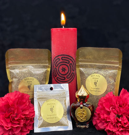 Conjunto de ritual de Hécate + Rainha das Bruxas