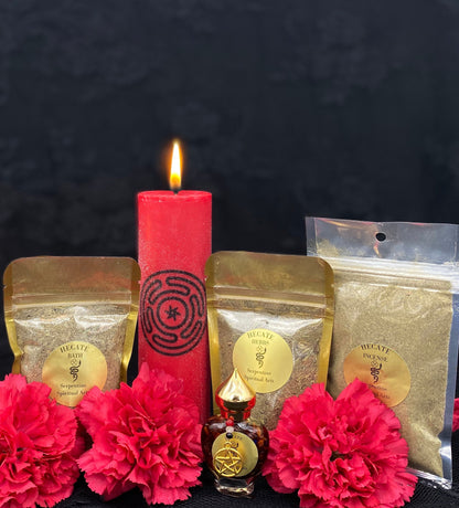 Conjunto de ritual de Hécate + Rainha das Bruxas