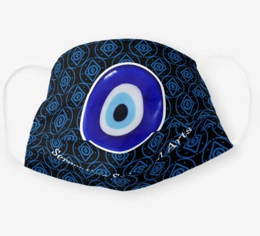 Evil Eye Face Mask with Insert
