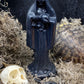 Santa Muerte Negra Candle + Protection + Binding + Reversing + 24K Gold