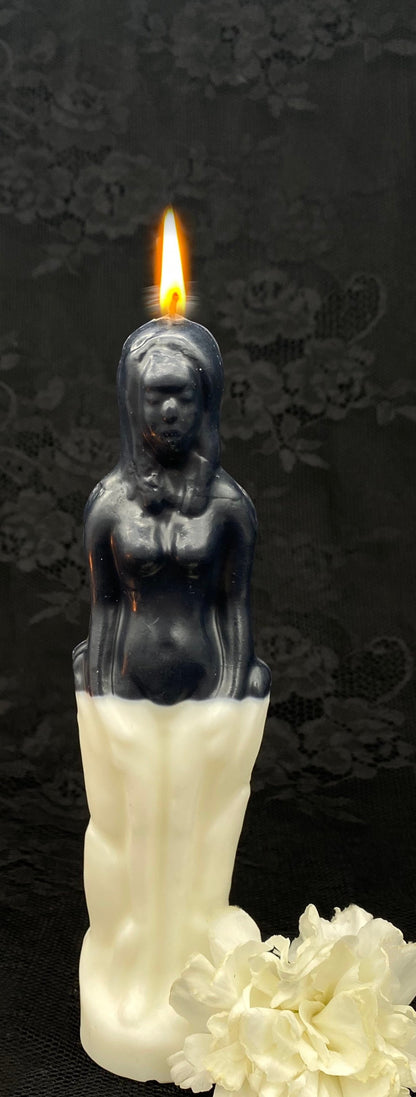 Velas de figura masculina ou feminina para desfazer feitiços + Purificação